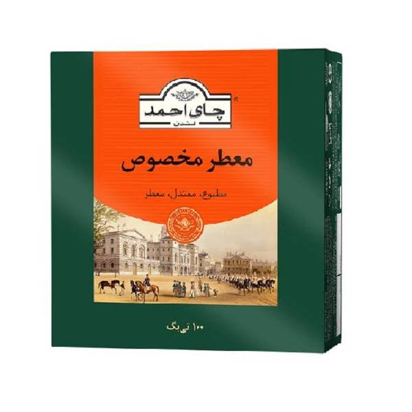 احمد چای مخصوص تی بگ100عدد